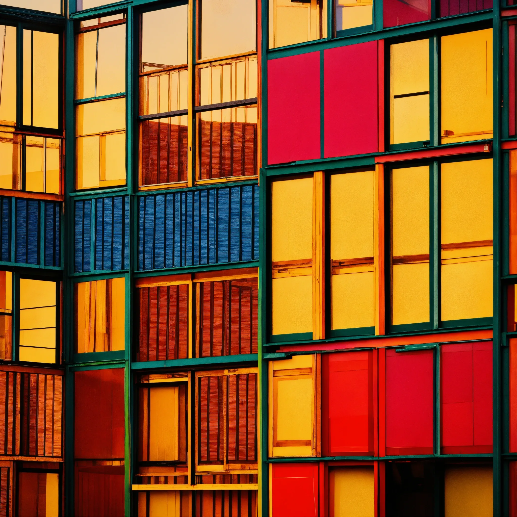 Marloes in haar moderne appartement met slimme jaloezieën